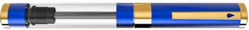 Nexus - Diplomat Nexus Demo Blue/Gold Fountain Pen 14K Nib SALE